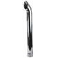 48" Chrome Exhaust Stack Curved 3-1/2" ID Fits John Deere