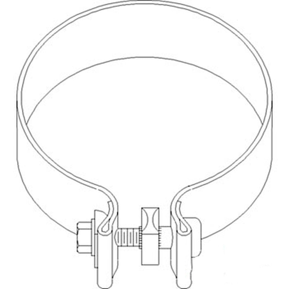 Chrome Stack Clamp Fits Universal Products Models ZNL90869A