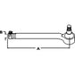 ZP0501205461 New Left Hand Tie Rod Fits Ford/New Holland TW15 TW5 8530 8630