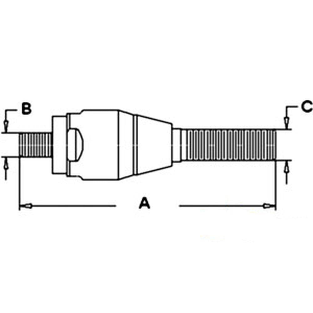 WN-AL60161-PEX Tie Rod, Inner, Ball Joint Fits International/CaseIH MX100 MX110