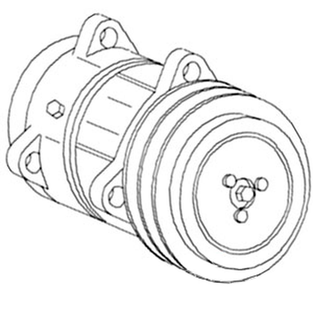AC Compressor Fits 670 675 690 698 698T 699 1690711M1 500-450 504-1421