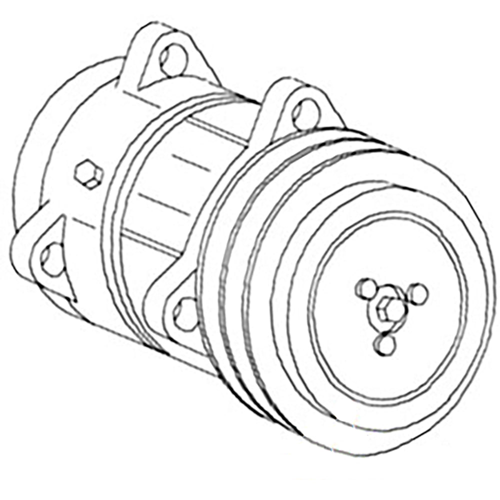 AC Compressor Fits 670 675 690 698 698T 699 1690711M1 500-450 504-1421