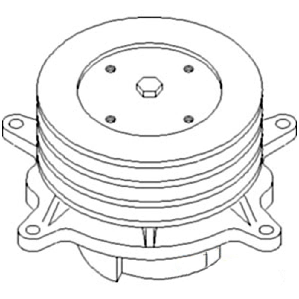 2W1225 Water Pump Fits Caterpillar Fits CAT 3208 Comes with Gasket