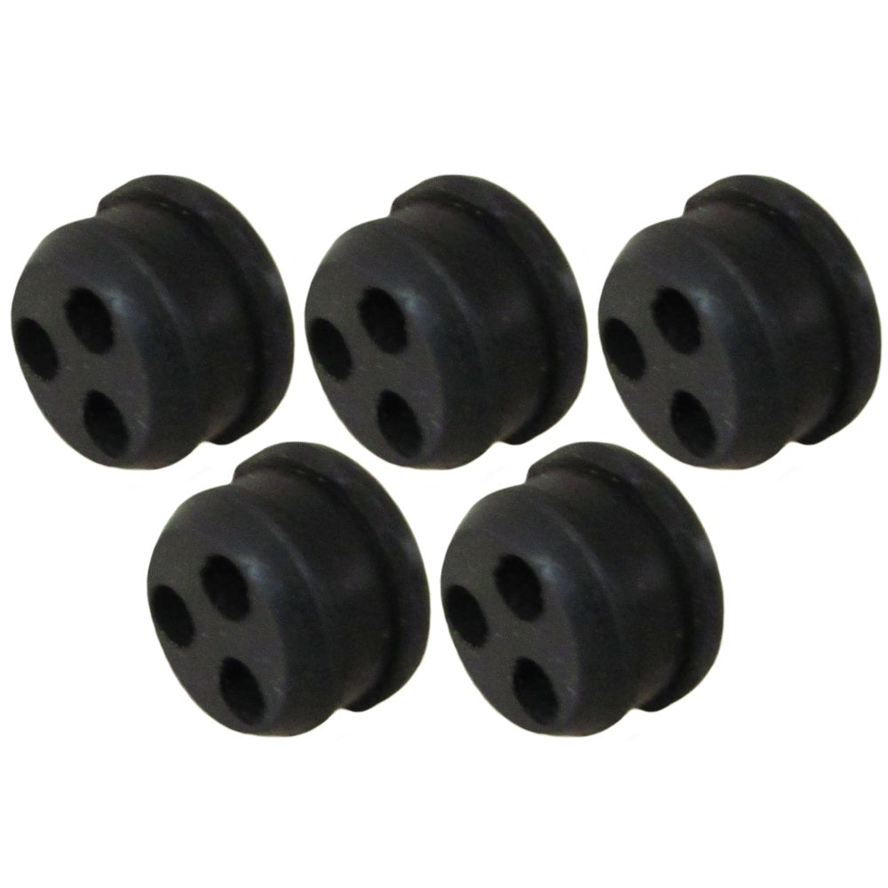 5x Fuel Gas Tank Grommet For Echo 13211546730 V137000030 3 Holes Trimmer Grommet