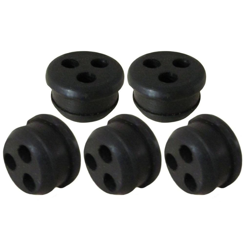 5x Fuel Gas Tank Grommet For Echo 13211546730 V137000030 3 Holes Trimmer Grommet