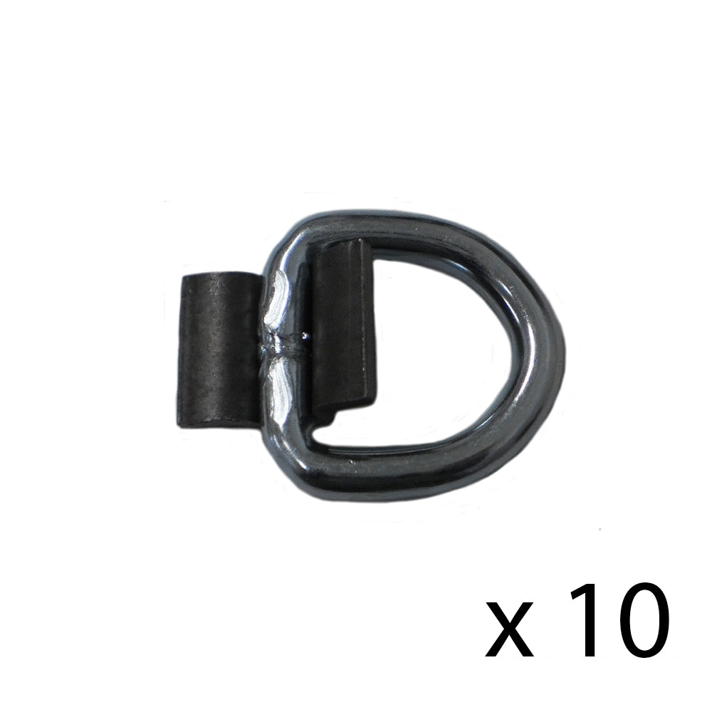 10 3/8" D Ring 5000# Weld On for ATV Motorcycle Rope Tie Trailer Truck WR15