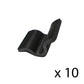 10 3/8" D Ring 5000# Weld On for ATV Motorcycle Rope Tie Trailer Truck WR15