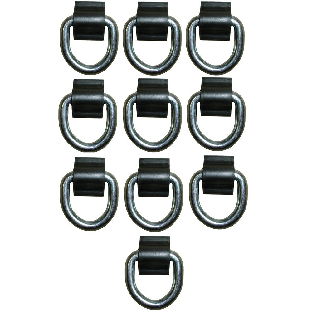 10 3/8" D Ring 5000# Weld On for ATV Motorcycle Rope Tie Trailer Truck WR15