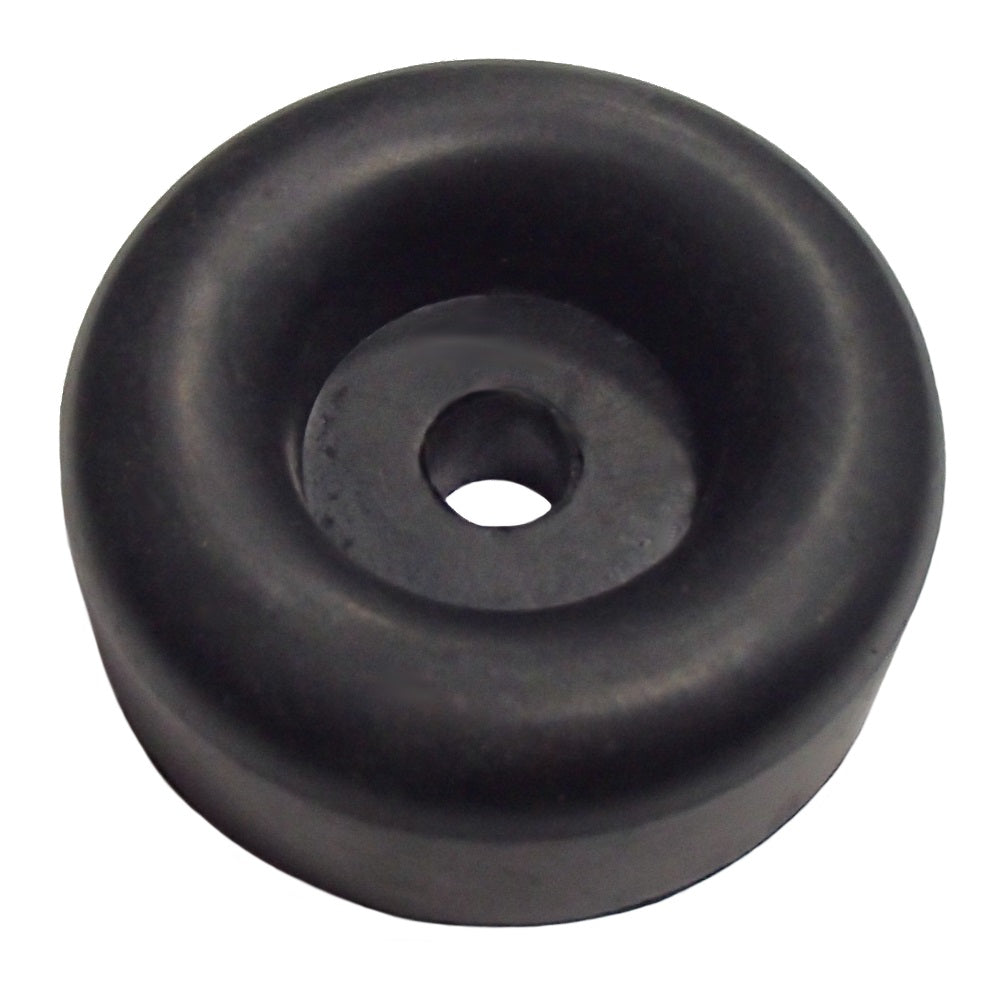 (1)-  2.5" Round Rubber Bumper for Cargo Truck Trailer Rear Ramp Door Stop