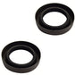 (2) 3500# Trailer Axle Double Lip EZ Lube Grease Seals 2.5" OD for Dexter 10-19