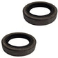 (2) 3500# Trailer Axle Double Lip EZ Lube Grease Seals 2.5" OD for Dexter 10-19