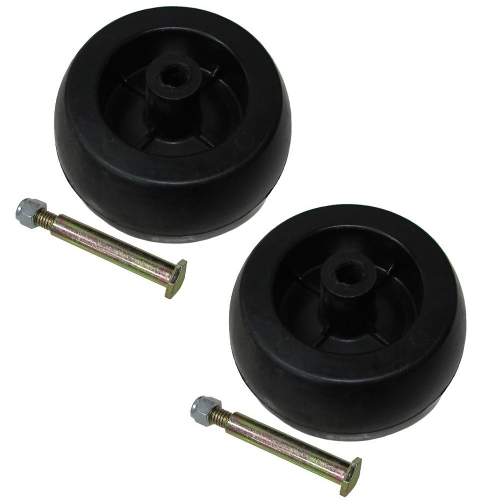 2 Pk Deck Wheels W Bolts Fits MTD Fits Cub Cadet 734-04155 Fits Toro Wheel Horse