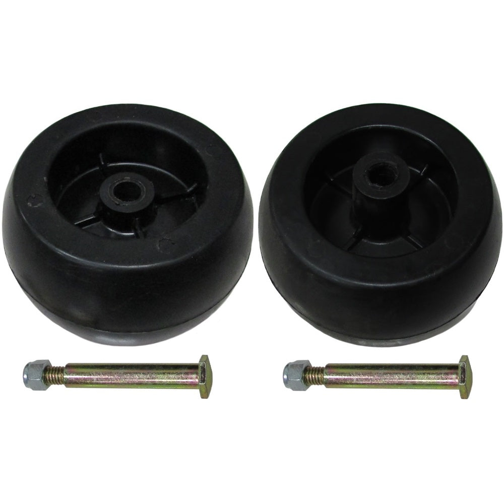 2 Pk Deck Wheels W Bolts Fits MTD Fits Cub Cadet 734-04155 Fits Toro Wheel Horse